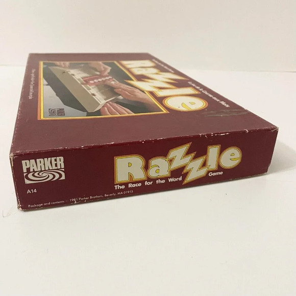 Vintage 1981 Razzle  Board Game Parker Brothers Complete - Picture 5 of 16